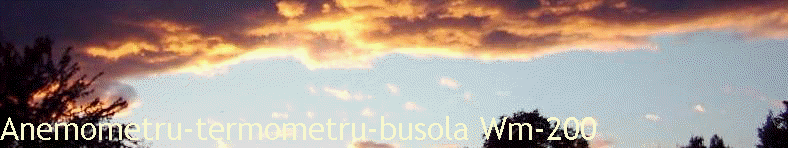 Anemometru-termometru-busola Wm-200