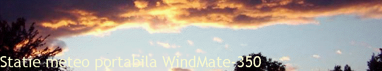 Statie meteo portabila WindMate-350