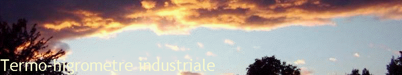 Termo-higrometre industriale